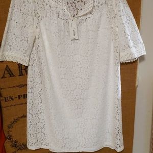 Nicole White lace dress